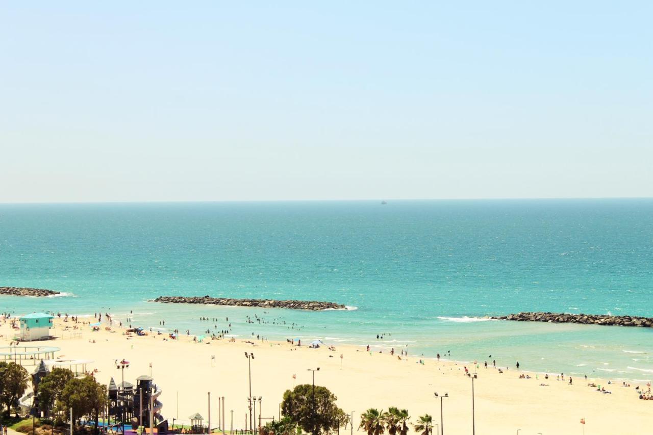 אשקלון Beach Suite Israel- Best View, Gym, Massage Chair, Low Fee For Off-Site Indoor Pool Spa ביץ סוייט ישראל- נוף ים מאלף, כיסא מסאז, חדר כושר, אפשרות לבריכה מקורה, וספא בתשלום ממש מוזל מראה חיצוני תמונה